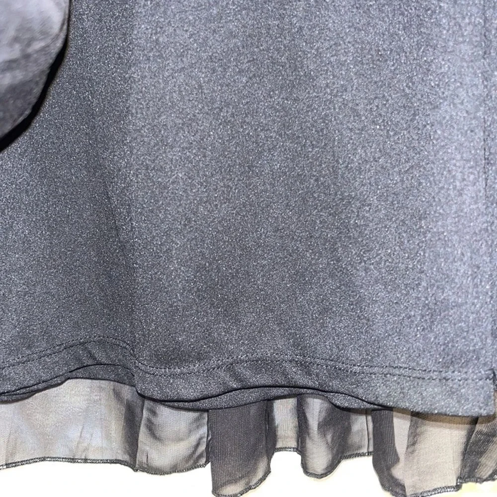 Girls TCP‎ size 10/12 Metallic Silver Pleated Mini Skirt Party